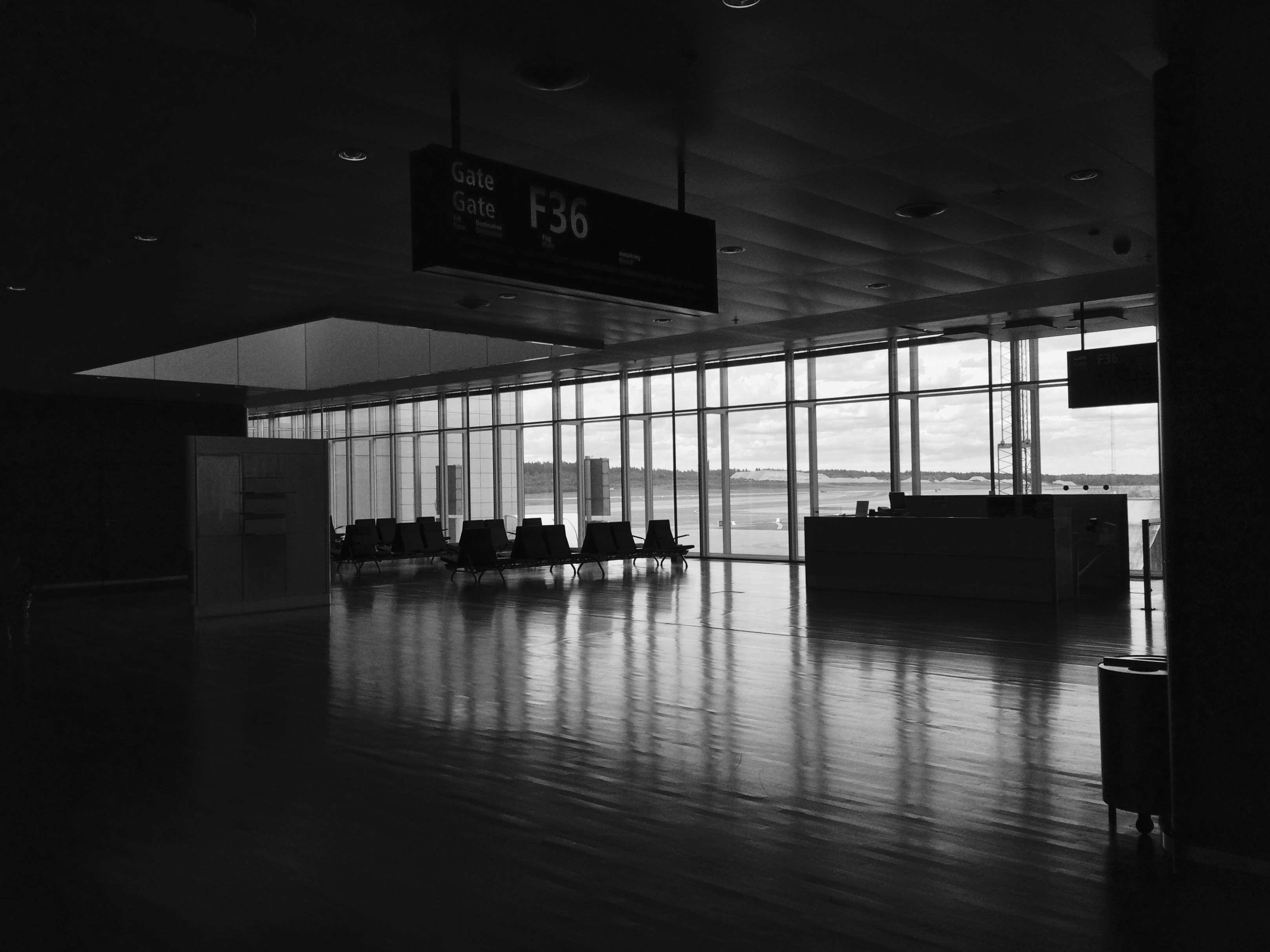 Airport in Scandinavia Overcoming Motion Sickness